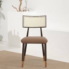 Modern Side Chair Waxy Leather Side Chair Dining Chair Upholstered Accent Chairs With Sturdy Metal Legs Modern Side Chairs Upholstered Accent Chairs Leather Side Chair