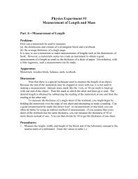 Measuring for a square table covering measuring a square table is the simplest table measurement of all. Physics Experiment 1 Measurement Of Length And Mass