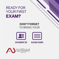 You can also contact the id printing service about creating a custom design for you, though this will. Ahlia University Dear Students Please Make Sure To Be Present In The Exam Hall 10 Minutes Before The Beginning Of The Exam And Bring Along Your Student Id Card And Your