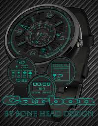 Carbon For Motorola Moto 360 Skeleton Watches Luxury Watches For Men Leather Watch Cuff