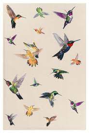 The Rug Company Bird Art Hummingbird Tattoo Art