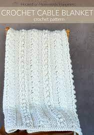 July 29, 2020 | comments 9. Crochet Cable Blanket Pattern Hooked On Homemade Happiness