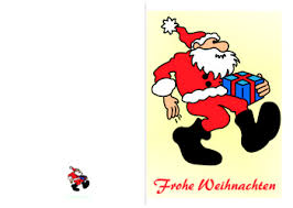 Maybe you would like to learn more about one of these? Weihnachtskarte Frohe Weihnachten Santa Claus Pdf Vorlage Zum Ausdrucken