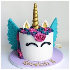 Remove and decorate it with whipped cream. Pink And Purple Unicorn Girls Birthday Cake Ideas Vtwctr