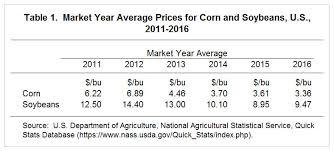 Expectations For Corn And Soybean Prices Over The Next Five