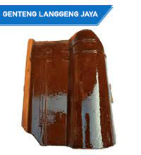 Genteng morando glazur harga 5.800/bh. Morando Glazur Brown Genteng Langgeng Jaya