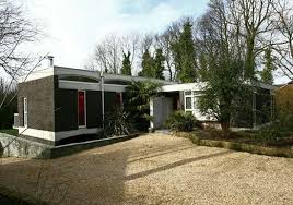 On The Market 1950s Grade Ii Listed Domus Midcentury Modern Property In Reedley Near Burnley Lancashire Modern Properties Mid Century House Midcentury Modern