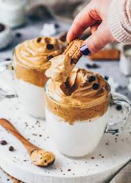 Whipped Dalgona Coffee Vegan Sweets Treats Coffee Recipes Food