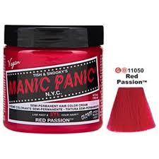 Be careful to wipe colour from skin and use dark bed linen and. Tish Snooky S Manic Panic Semi Permanent Hair Color Cream Color Red Passion Walmart Com Walmart Com