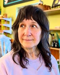 This is Marsha and she's a badass. We maintain her shag cut every 8-10  weeks and yap the entire time 😊 Styled with @cultandking Jelly and Set  Spray 🤘🏻 #shag #razorhaircut #cultandking #