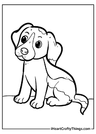 Both have provided services and companionship to humans for many centuries. All New Puppy Coloring Pages I Heart Crafty Things