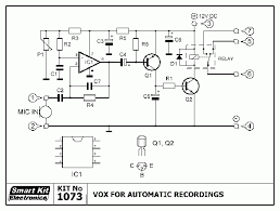 Akustischer Schalter Vox Schalter Ohne Mikrofonkapsel 12v B1073 Smart Kit Bausatz Ludeke Elektronic