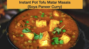 Tofu Matar How To Make Soya Matar Paneer Masala Vegan Matar Paneer Tofu Tofu Recipes Tofu Curry
