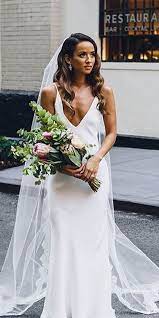 Silk Wedding Dresses For Elegant And Refined Bride Slip Wedding Dress Wedding Dress Guide Modest Wedding Dresses