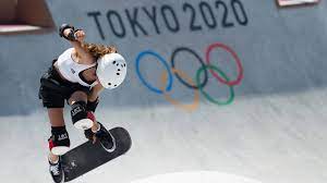 The german top skater lilly stoephasius bought her ticket for the skateboard premiere at the olympic games in tokyo. 2aueyt7fbiwfkm