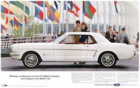 Image result for Wimbledon White 1964 Mustang
