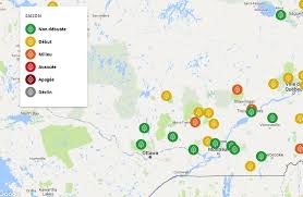Si la carte porte bien le nom du client, il pourra récupérer sa carte dans un délai de 14 jours minimum. Une Carte Des Couleurs Au Quebec L Echo De Maskinonge