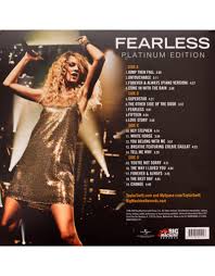 Taylor swift fearless cd + dvd platinum edition nuovo. Taylor Swift Fearless Platinum Edition Vinyl Pop Music Records Tees