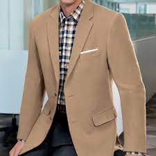 Bank signature men's silk camelhair plaid sport coat jacket blazer 40r. Jos A Banks Suits Blazers Jos A Banks Camel Hair Blazer 38 Short Poshmark