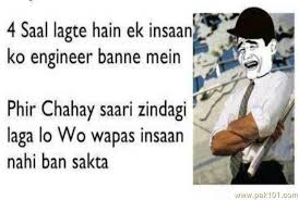 Funny Quotes On Engineering Life In Hindi - funny quotes on ... via Relatably.com