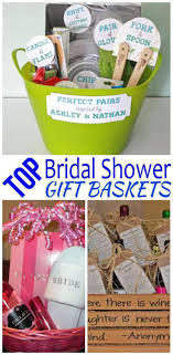 Bridal Shower Gift Basket Ideas Find Cool Unique And Amazing Ideas To Fill A Bridal Shower Gift Baskets Top Bridal Shower Gifts Creative Bridal Shower Gifts