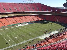 Arrowhead Stadium View From Upper Level 328 Vivid Seats