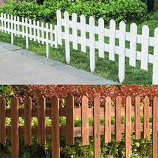 Though it will take more time and effort, building. 60cm Wooden Garden Picket Wicket Fence Panels Lawn Grass Border Edge Edging Fencing Buy From 11 On Joom E Commerce Platform