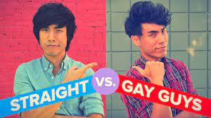 Straight gay video