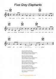 Five Grey Elephants Funny Songs For Kids Music For Kids Preschool Songs