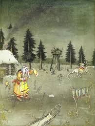 Cizgili Masallar The Snow Queen By Boris Diodorov Snow Queen Winter Fairy Fairytale Illustration