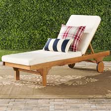 Sol 72 Outdoor Alvah Reclining Chaise Lounge With Cushion Reviews Wayfair In 2020 Lounge Chair Outdoor Pool Lounge Chairs Outdoor Chaise Lounge