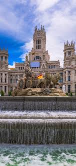 We hope you enjoy our growing collection of hd images to use as a background or home screen for your. Wallpaper Spain Madrid Palace Fountain Sculpture 5120x2880 Uhd 5k Picture Image