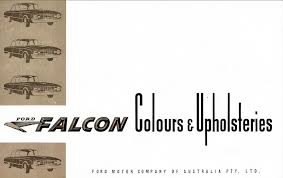 1960 Ford Xk Falcon Colour Chart
