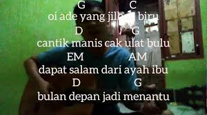 Oi adek berjilbab ungu / biru. Cantik Manis Cak Ulat Bulu Lirik