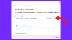 Ethernet Have A Valid Ip Configuration Windows 10 In 2020 Router Switch Internet Settings Configuration