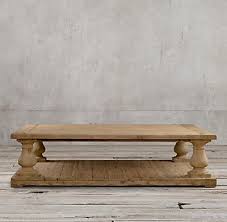 Rh S Balustrade Salvaged Wood Coffee Table Our Salvaged Wood Baluster Tables Designed By Timothy Oulton Are Ha Coffee Table Wood Coffee Table Pine Coffee Table