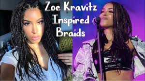Check spelling or type a new query. Zoe Kravitz Inspired Braids Youtube