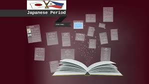 Japanese Period 1941 1945 By Joanna Marie Simon