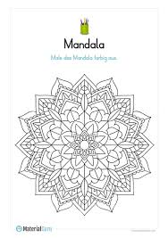 Finde tausende kostenlose ausmalbilder und malvorlagen zum ausdrucken auf ausmalbilder.org! Mandalas Materialguru
