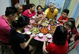 (lihat tarikh perayaan di bawah.) Ahli Keluarga Dari Rumah Lain Dibenarkan Hadir Makan Besar Tahun Baharu Cina Kementerian Astro Awani