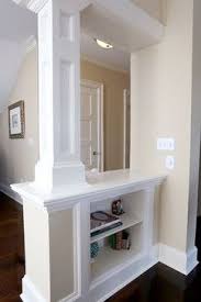 Interior Columns With Shelving Interior Columns Room Remodeling Home