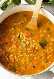 Vegetarian Navy Bean Soup Recipe A Spicy Perspective Bean Soup Recipes Bean Soup Navy Bean Soup