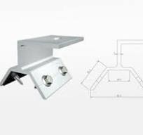 Trapezoidal Metal Roof Clamp Solar PV Mounting System ...