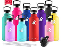 Kollykolla Vacuum Insulated Water Bottle Metal Water Bottles With Straw Filter Hot Cold Drinks Bottle Stainless Steel Thermos Flask Leakproof Kids For Gym C Water Bottle With Straw Water Bottle