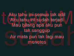 Jujurlah sayang aku tak mengapa. Sandiwara Cinta Republik Lirik Video Dailymotion