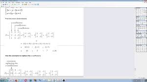 Engineering Mathematics On The Go 14 Determinants Determinants Mathematics Algebra Ii Linear Equations