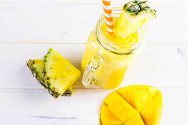 Smoothie Mangue Ananas Au Thermomix Recette En 2020 Smoothie Mangue Mangue Idee Recette Thermomix