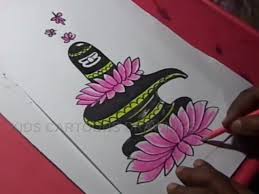 How To Draw Maha Shiva Lingam Drawing Step By Step Video Dailymotion The popular belief is that the shiva linga or lingam represents the phallus, the emblem of the generative power in nature. how to draw maha shiva lingam drawing step by step