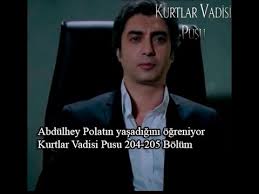 Abdulhey Polatin Yasadigini Ogreniyor Kurtlar Vadisi Pusu 204 205 Bolum Youtube