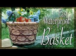 Get the best deal for wicker waterproof dog beds from the largest online selection at ebay.com. Easy Wicker Look Rustic Basket That S Waterproof Diy Outlander Garden Craft Youtube